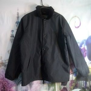 🌺- Black canvas levis coat